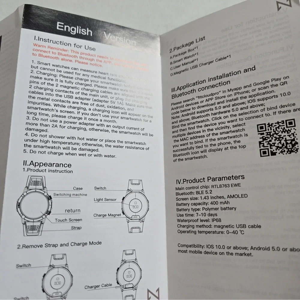 Infinity NX10  Smart Watch.Android,IOS. BP,HR,Steps,Bluetooth,Messages,MUCH MORE